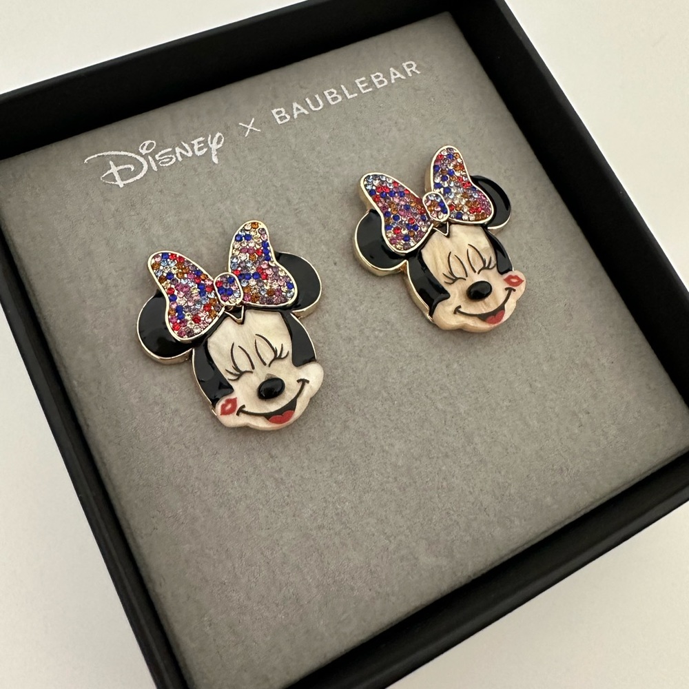 Disney x Bauble Bar Minnie Mouse Statement Earring